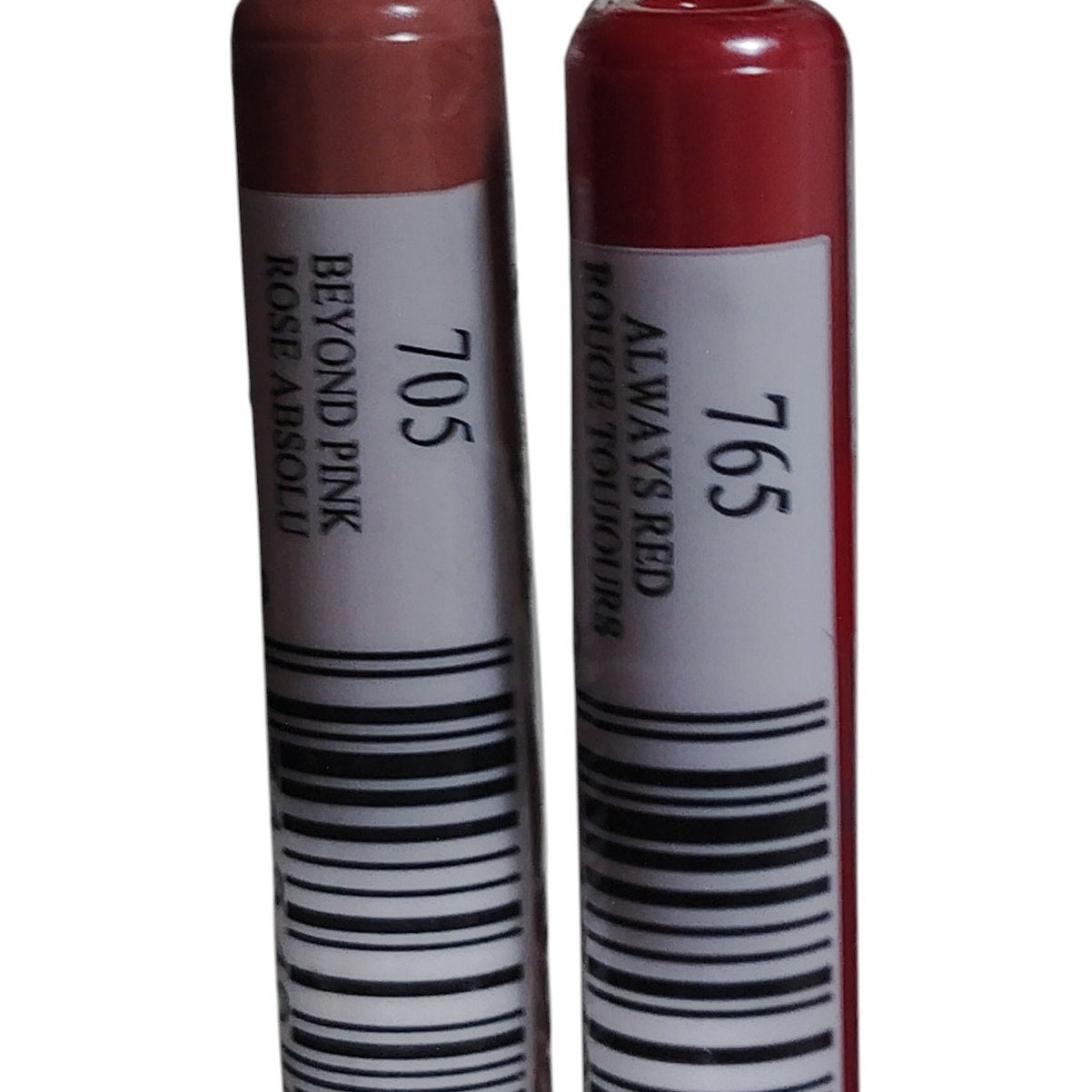 2-Pack L'Oreal Paris Colour Riche Lip Liners – Always Red 765 & Beyond Pink 705