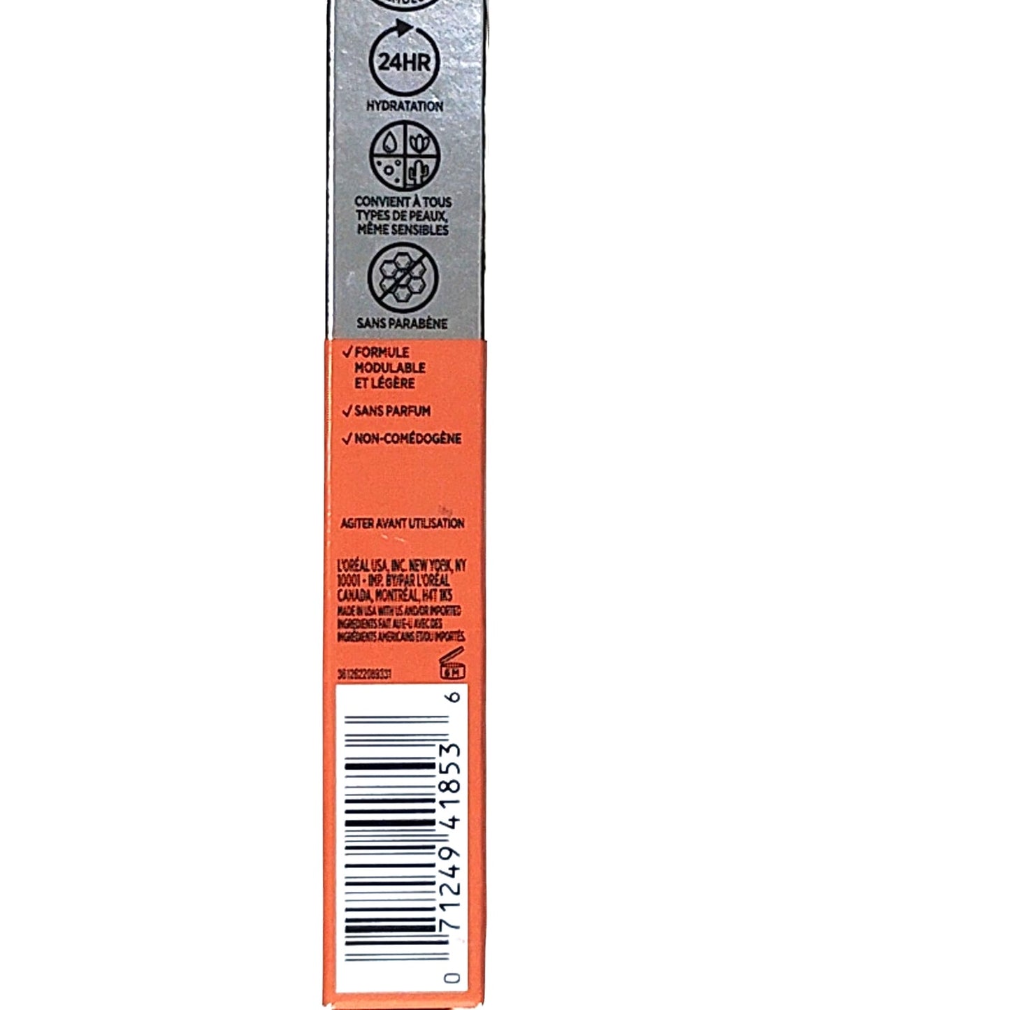 L'Oréal Paris True Match Eye Cream in a Concealer Dark W7-8 0.5% Hyaluronic Acid