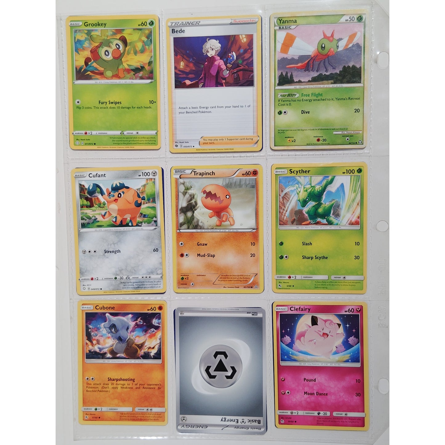 18 Random Pokémon Cards Pictured, Actual Photos Provided