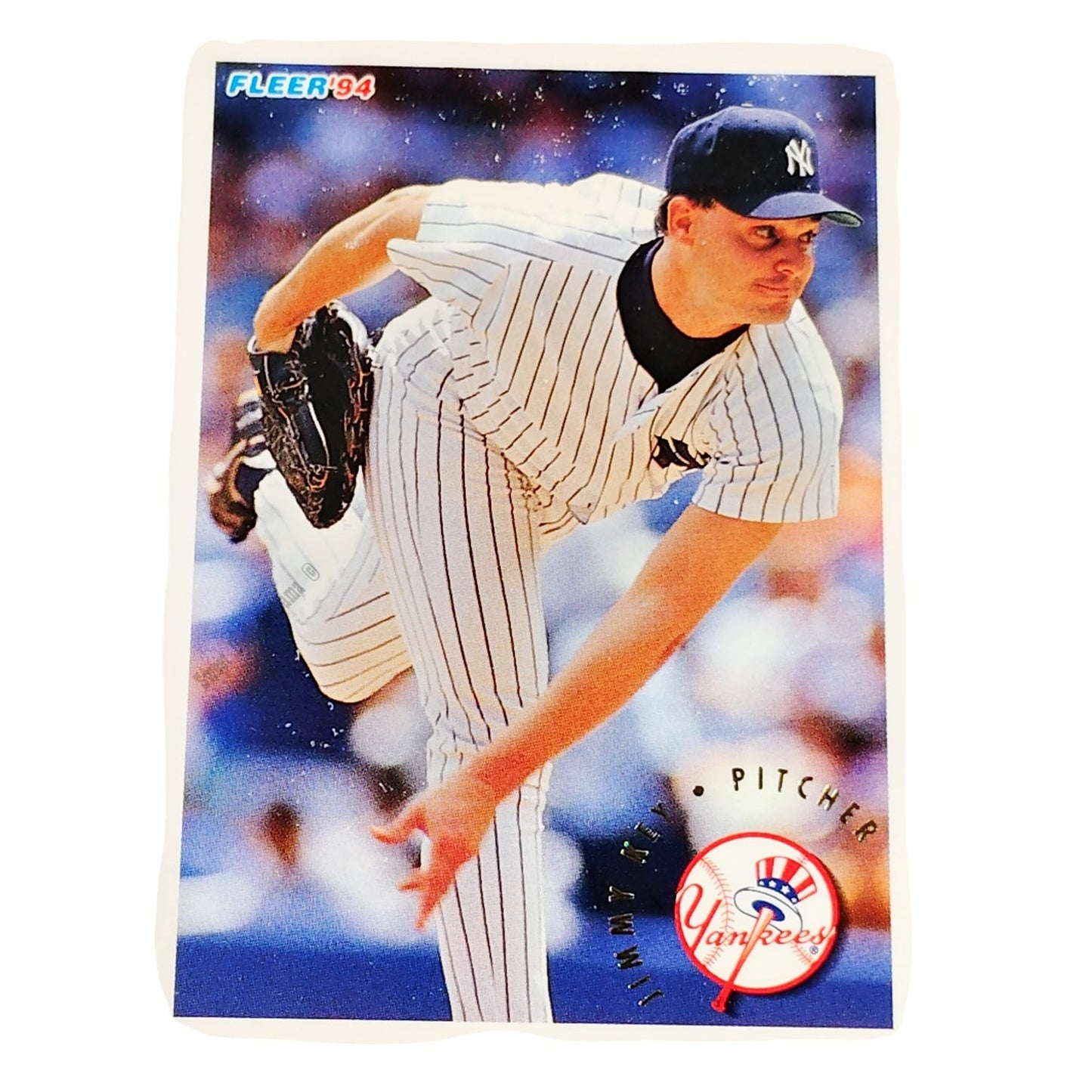 Jimmy Ray, New York Yankees, #236, 1994 Fleer Baseball Collector's Card