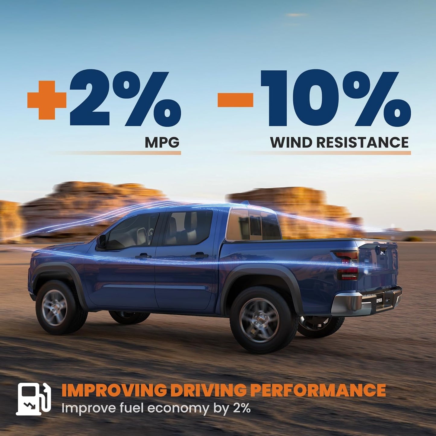 Soft Roll-Up Vinyl Tonneau Cover – Fits 2005–2025 Nissan Frontier, Fleetside 6 FT Bed (72")