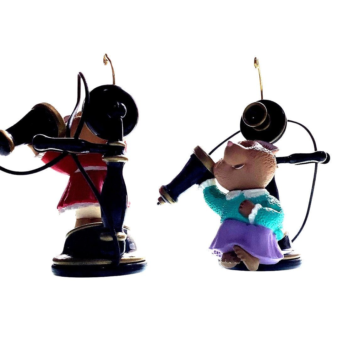 2PK Hallmark 1999 Keepsake Ornaments, Friendship Hello Hello MPN: QX6777 / 06777