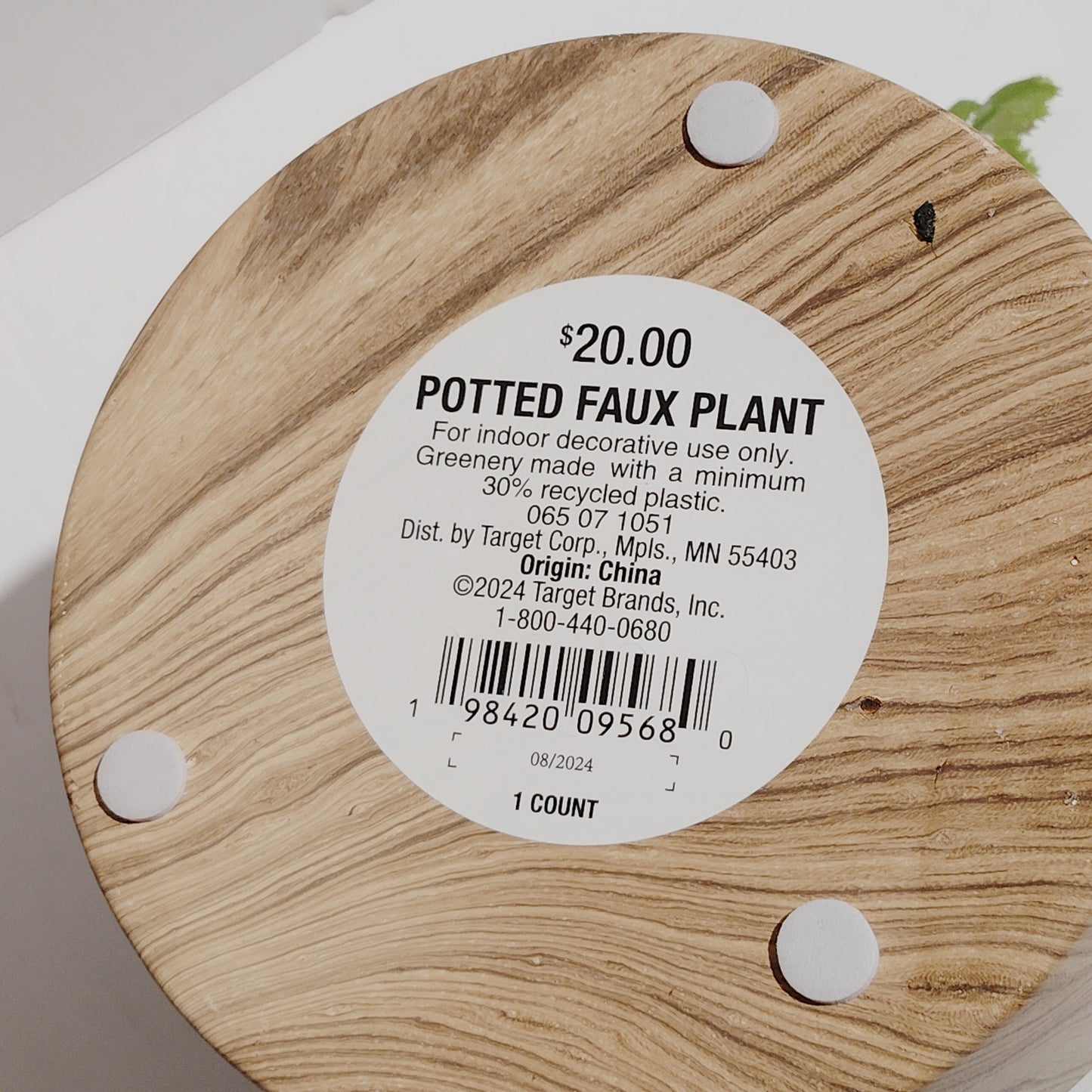 Threshold Round Wood Terrarium – 6" Diameter 2‑Pack – Modern Decorative Display