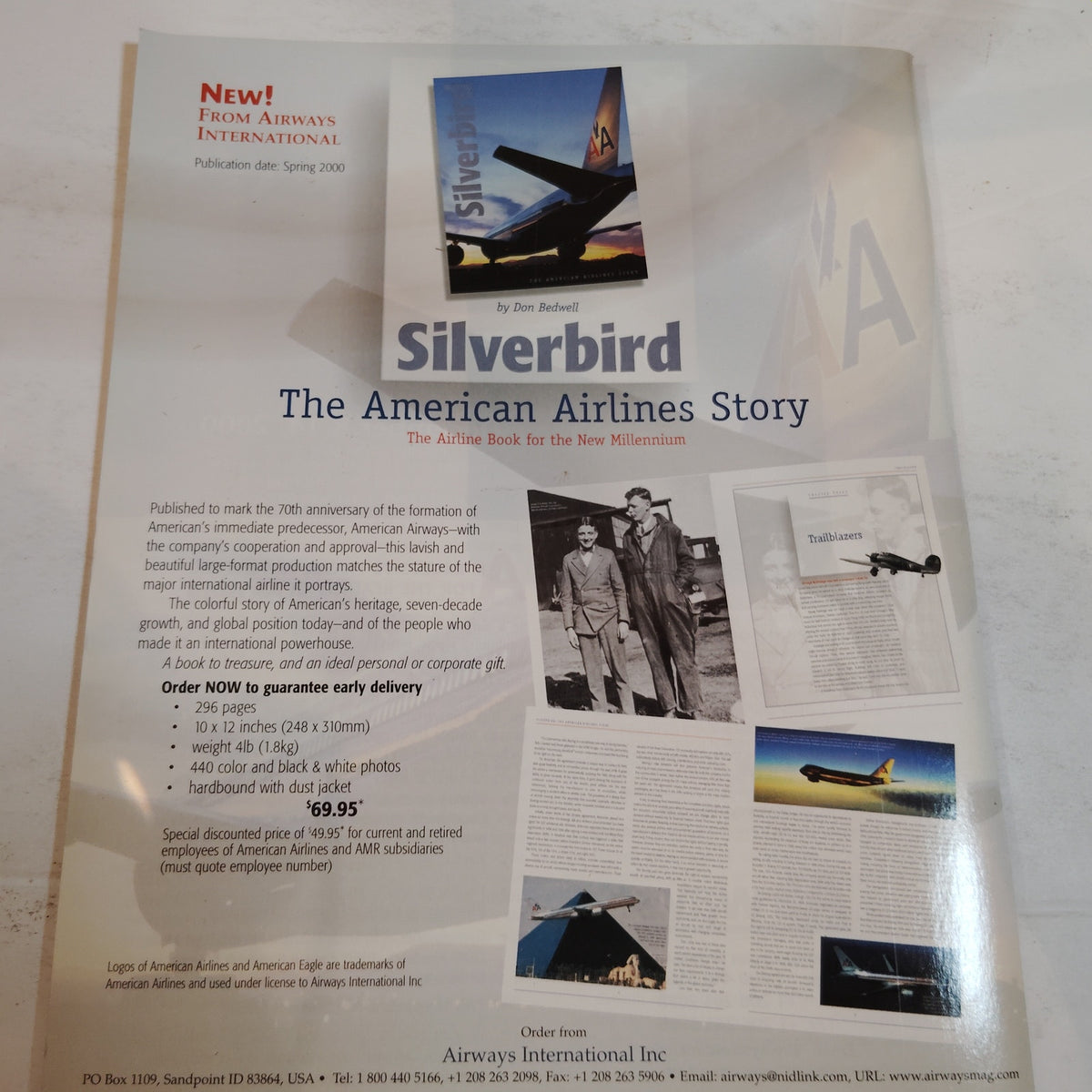Airways Magazine Feb 2000 - Boeing 717 Enters Service Aviation History