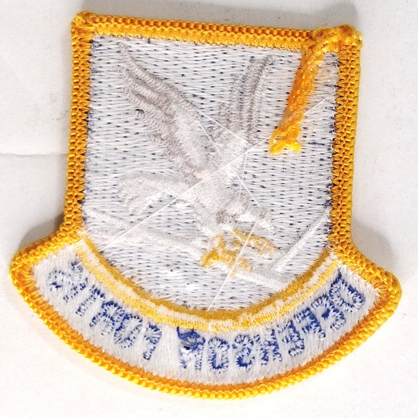 USAF Security Forces Defensor Fortis Patch, Beret Flash 2‑1/4" × 2‑3/8" Sew‑On
