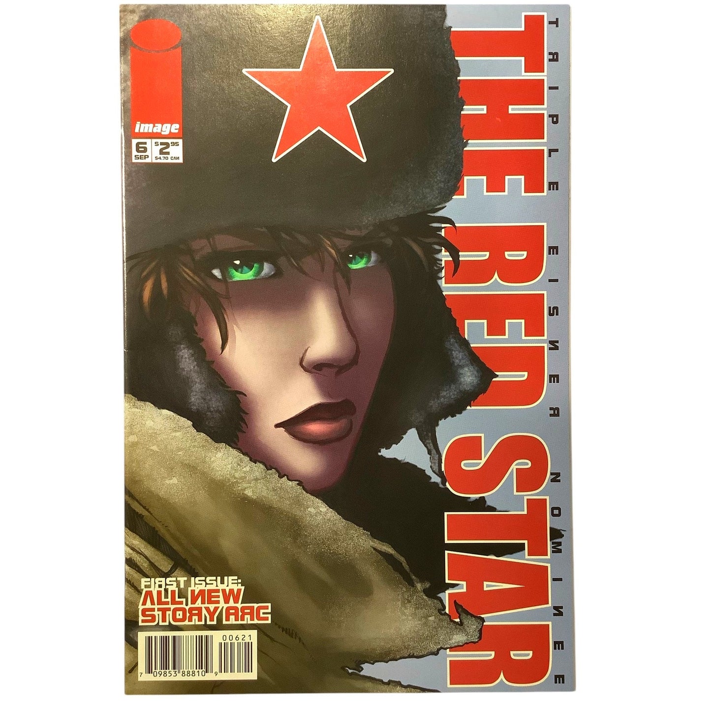 The Red Star #6, Sep 2001, NM 9.4, Image Comics, Christian Gossett & BJ Kayl