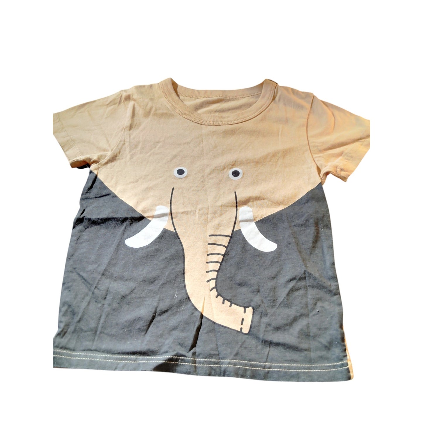 Bundle of 3 Shirts, 4T & 5T, Elephant, Penguin, Polo Style, See Photos