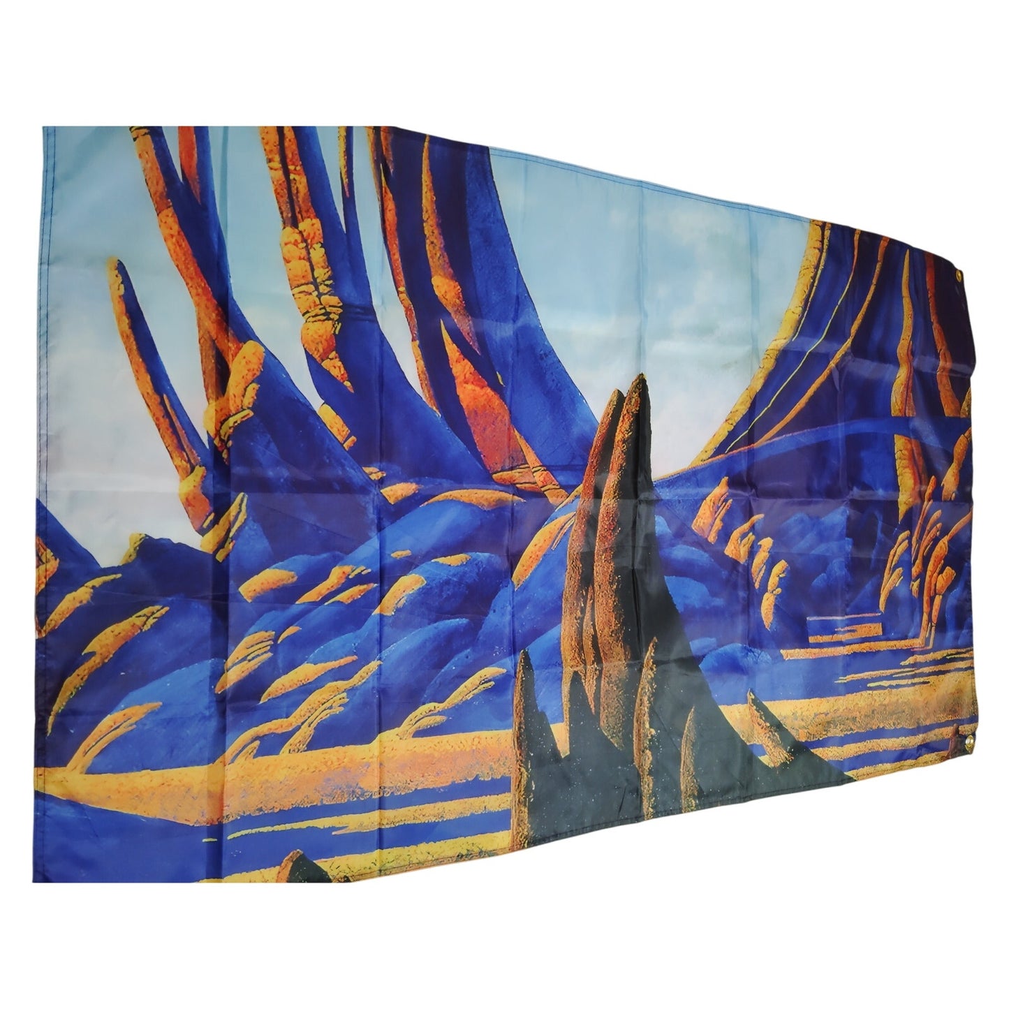 Yes Band "1991 World Tour" Backdrop Tapestry – 3 x 5 FT. Rock Music Banner