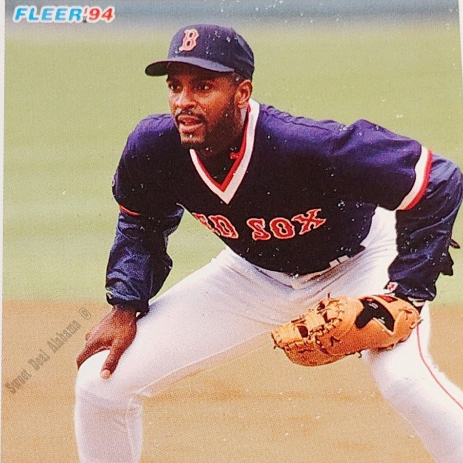 Ernest Riles, Boston Red Sox, #40, 1994 Fleer Baseball Collector's Card