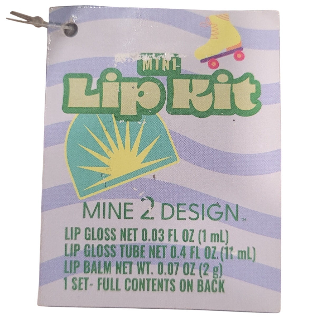 Mini Lip Kit with Storage Case – Includes Lip Gloss & Lip Balm, Item #233040