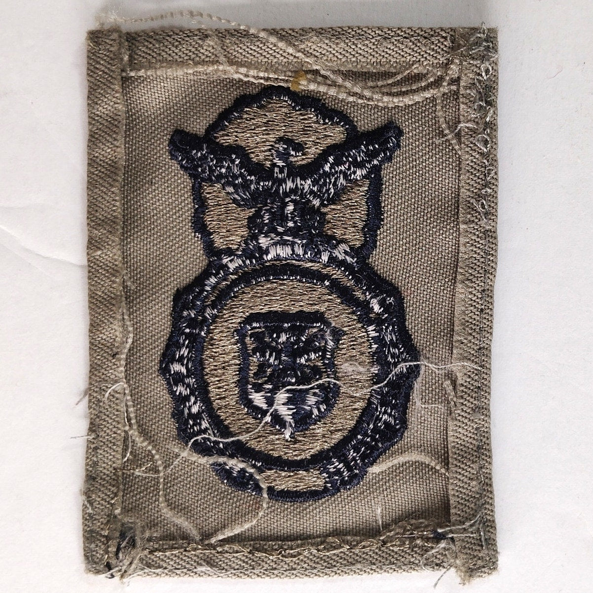 USAF Security Forces Badge Novelty Patch ABU 3‑3/8" × 2‑1/2" Sew‑On