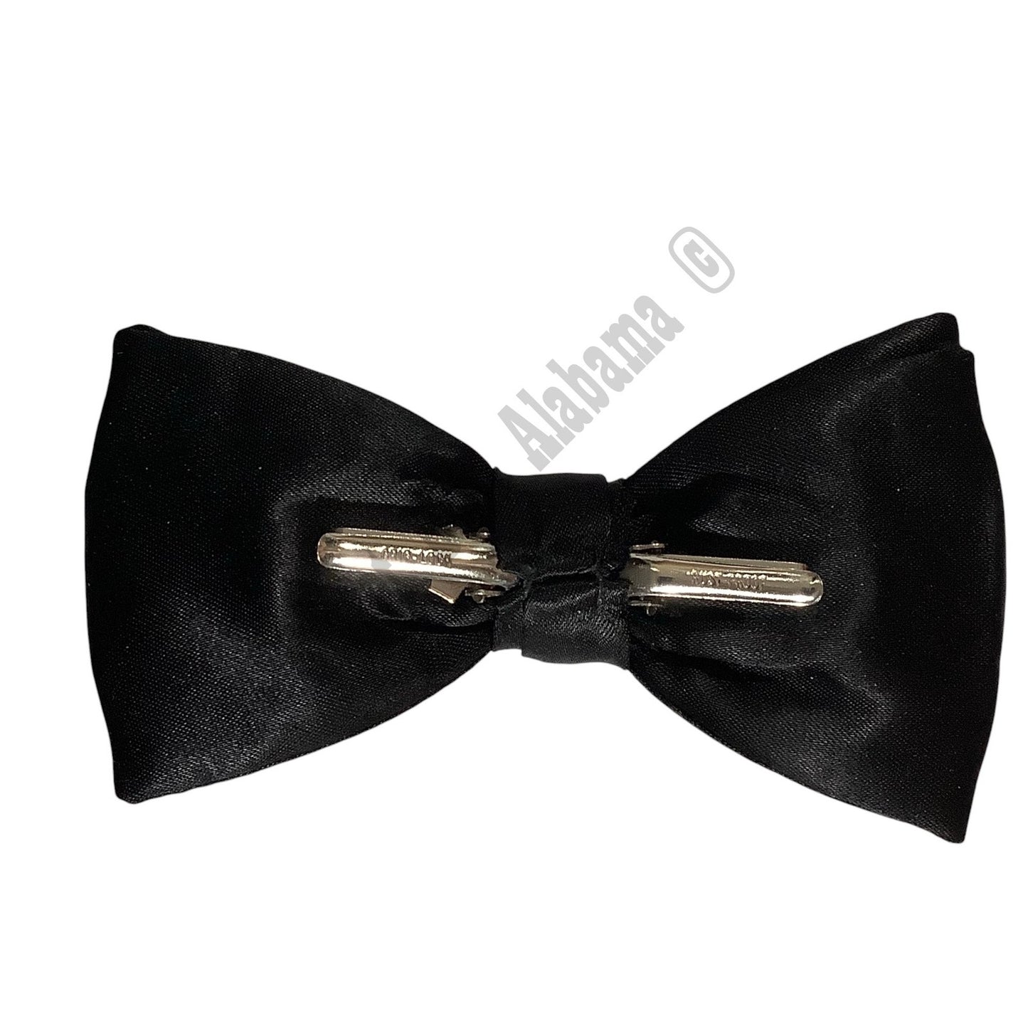 Vintage Grip-Lock, Rust-Proof 4.75"W x 2-7/8"H Black Bow Tie, Military Component