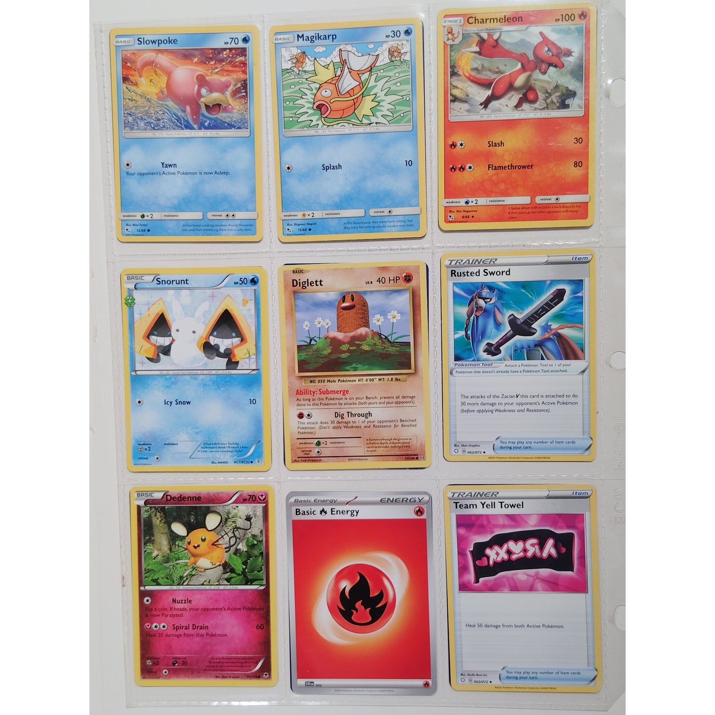 18 Random Pokémon Cards Pictured, Actual Photos Provided