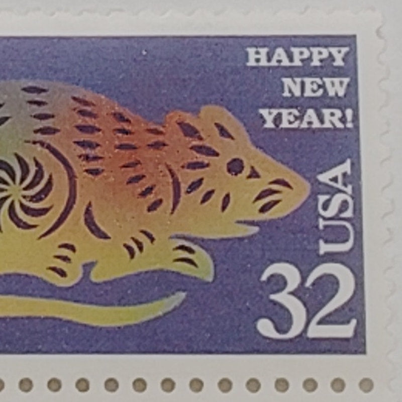1996 USA 32¢ Lunar New Year – Year of the Rat MNH – Scott 3060