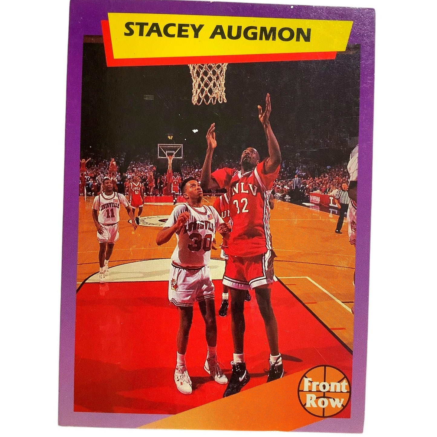 Stacey Augmon, UNLV Rebels, 1992 Front Row Dream Picks Basketball Card 13, EXC