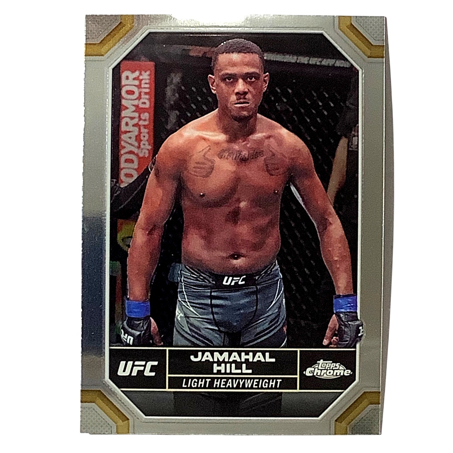 Jamahal Hill, Light Heavyweight, UFC Card 89, 2024 Topps Chrome UFC, NM+