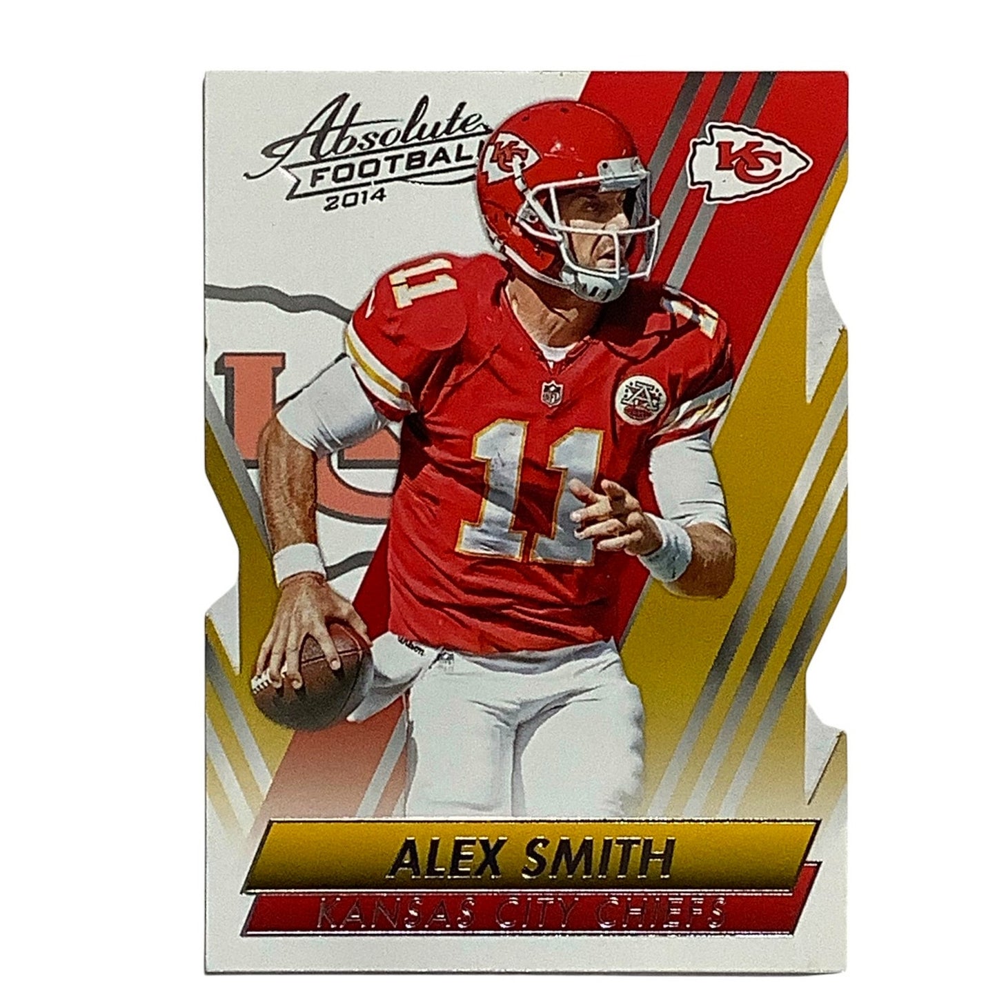 Alex Smith, Kansas City Chiefs, NFL Panini Absolute Football 2014 Card 45, EX/NM