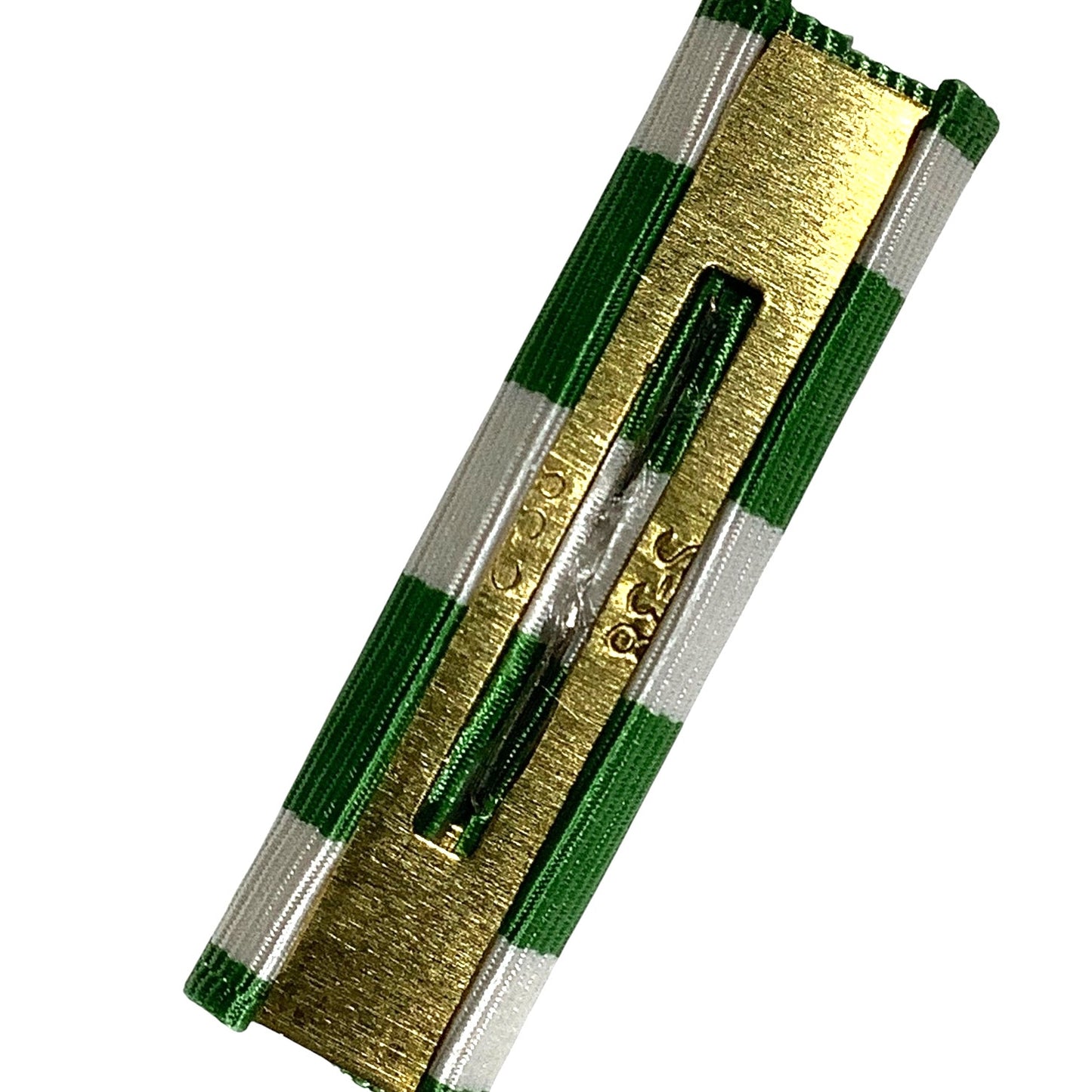 Republic of Vietnam Campaign Medal Ribbon with Device. 1-3/8" x 3/8"