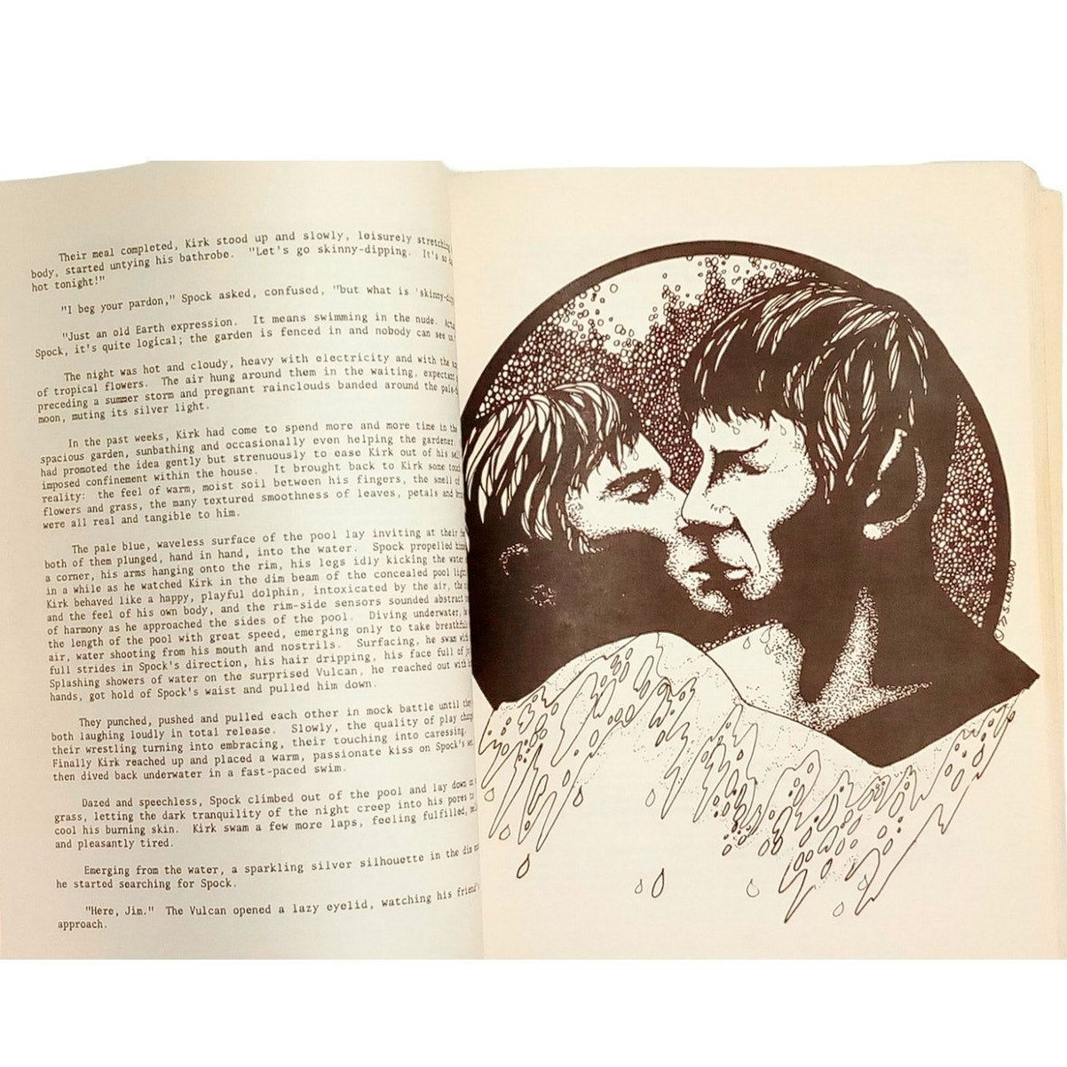 Star Trek Nightvisions Vintage Slash Fanzine (K/S) Copyright 1979, 1st Edition