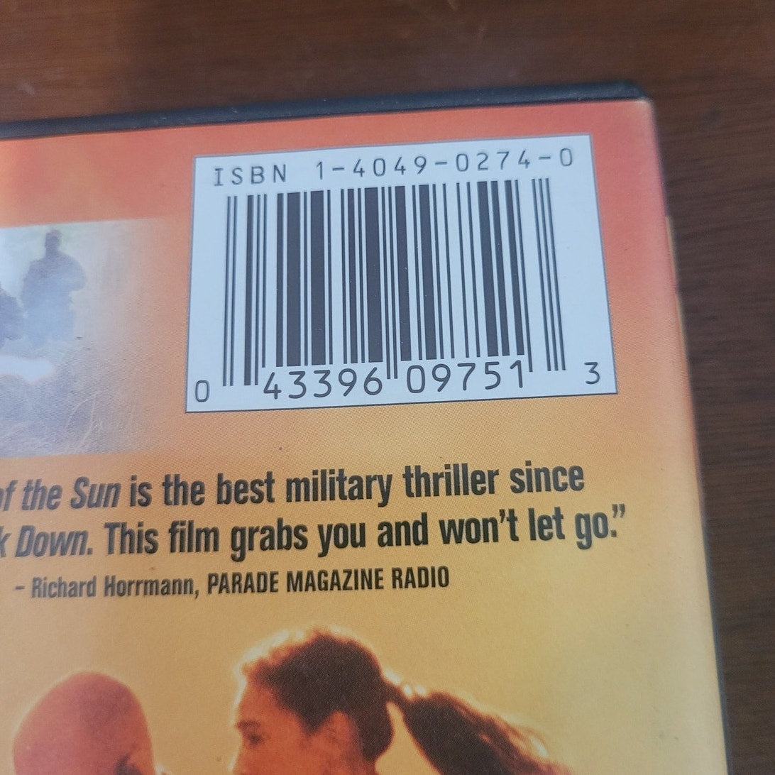 Tears of the Sun DVD 2003 Special Edition – Bruce Willis Action Drama