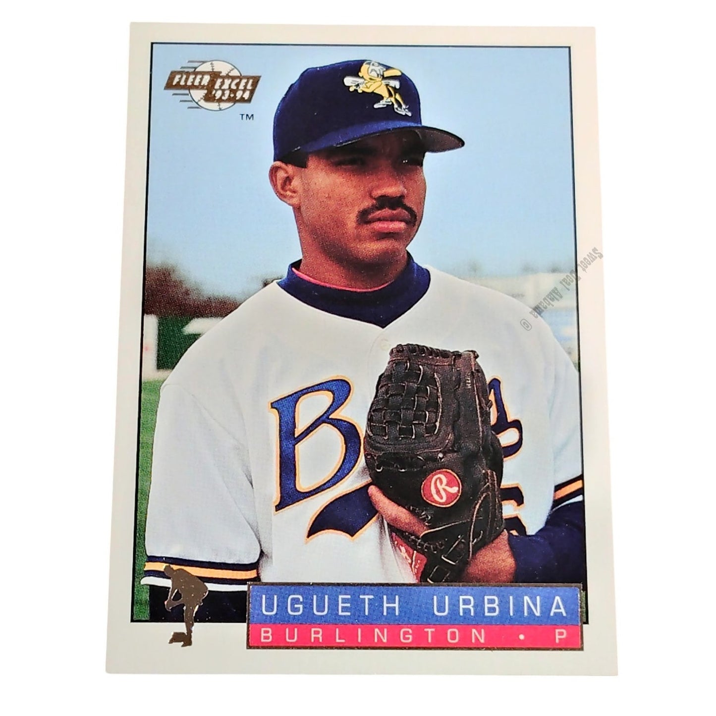 Ugueth Urbina, Burlington Bees, No. 229, 93-94 Fleer Excel Minor Leagues