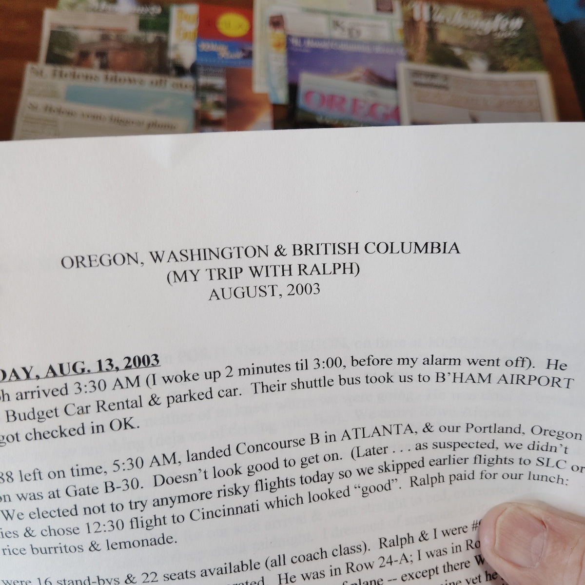 Vintage Oregon & Washington Travel Ephemera Collection (2003) Maps, Brochures