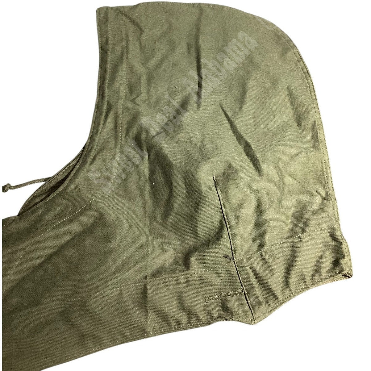 1951 Field Jacket Hood, ODG, Large (44-46-48) Worn under Steel Helmets on Jacket