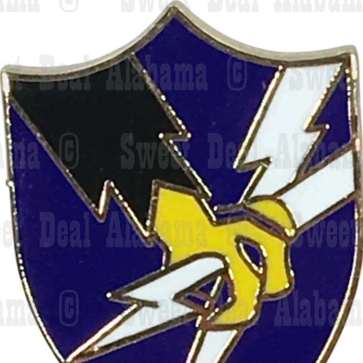 Army Security Agency Collector's Hat, Lapel Novelty Pin 3/4"W x 1"H