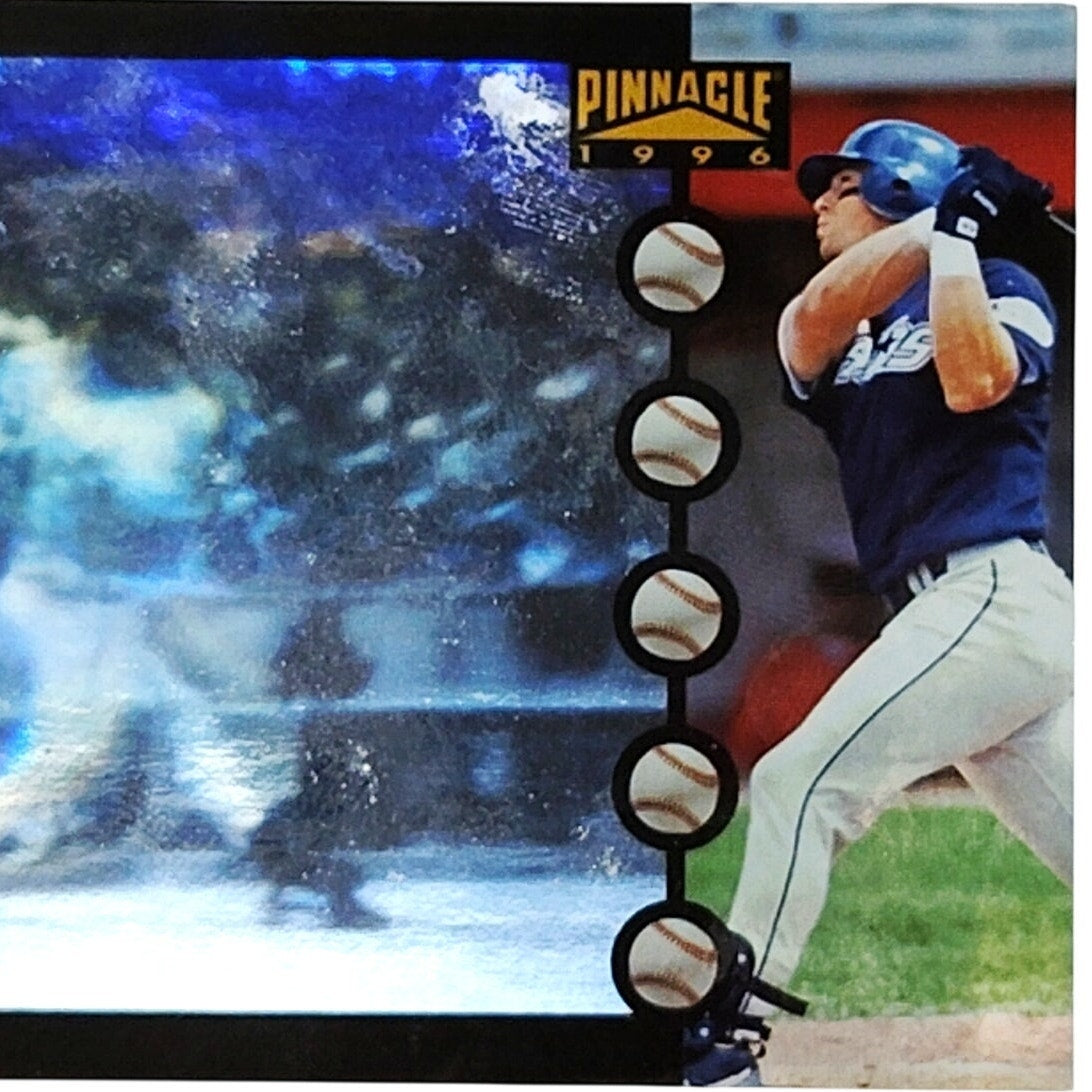 1996 Denny’s Pinnacle Holograms Jeff Bagwell Card #6 Houston Astros 1B VG/EX