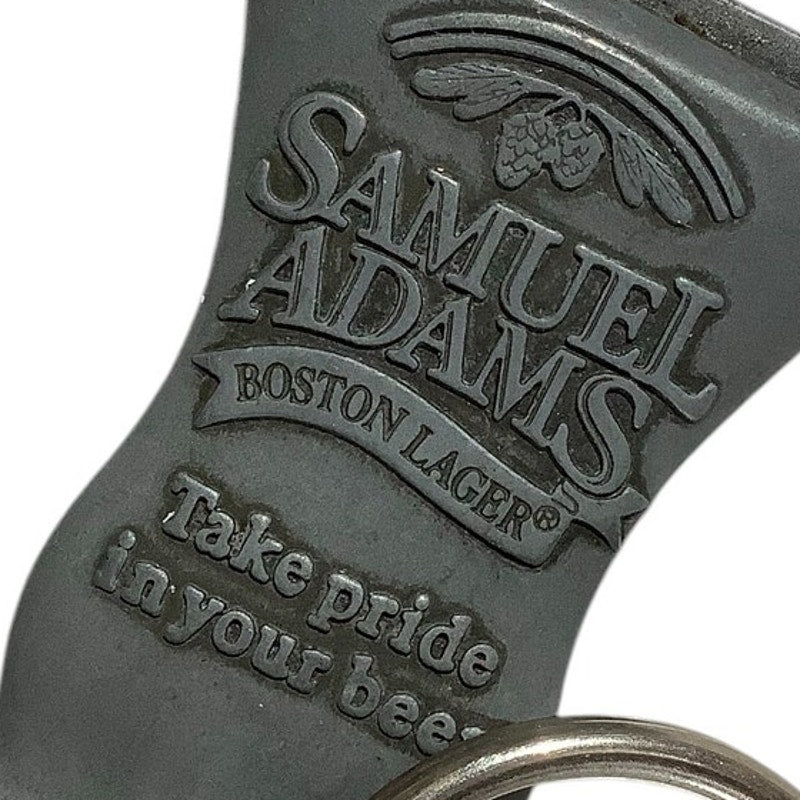 Samuel Adams Take Pride in Your Beer Boston Lager Pewter Bottle Opener / Keyring