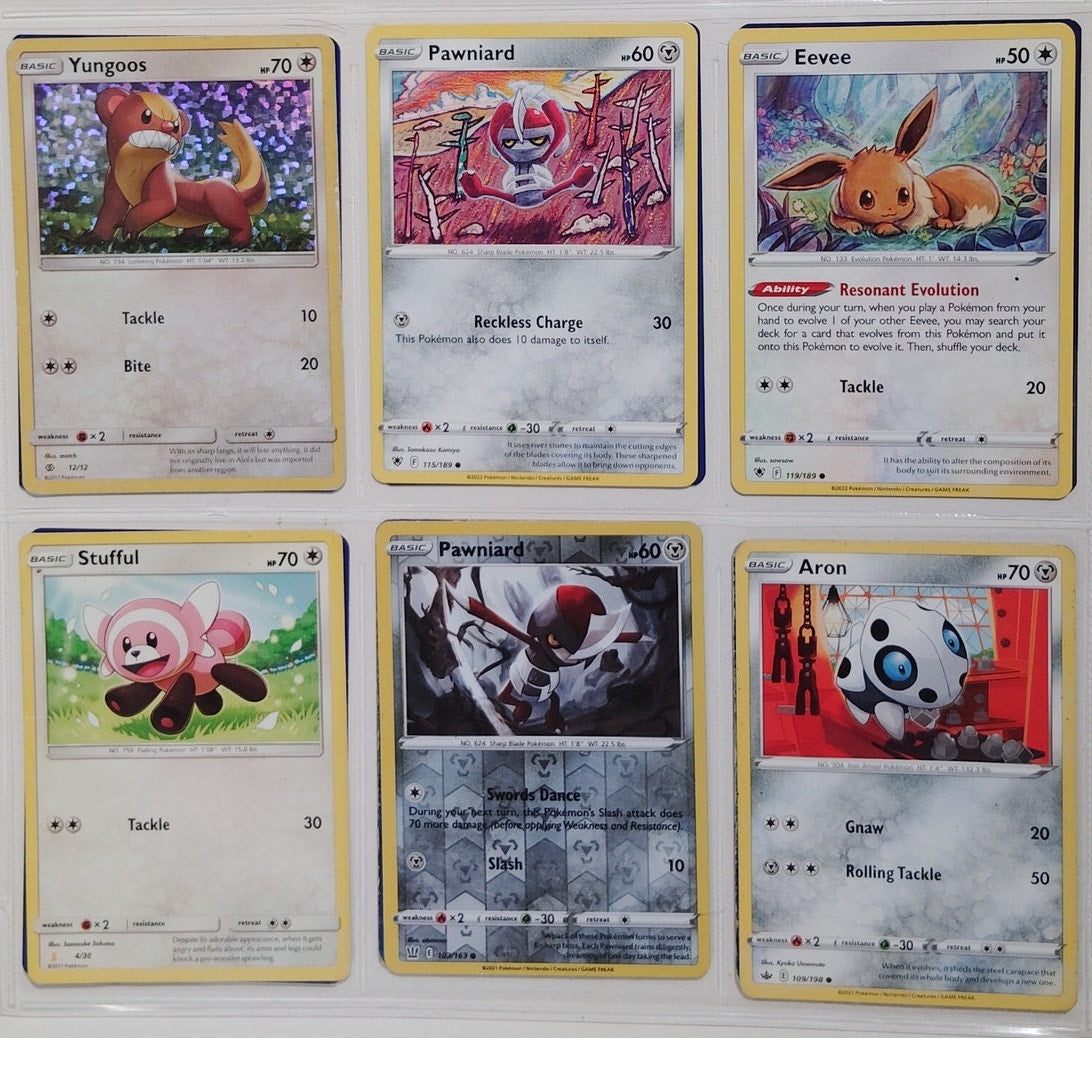 18 Random Pokémon Cards Pictured, Actual Photos Provided