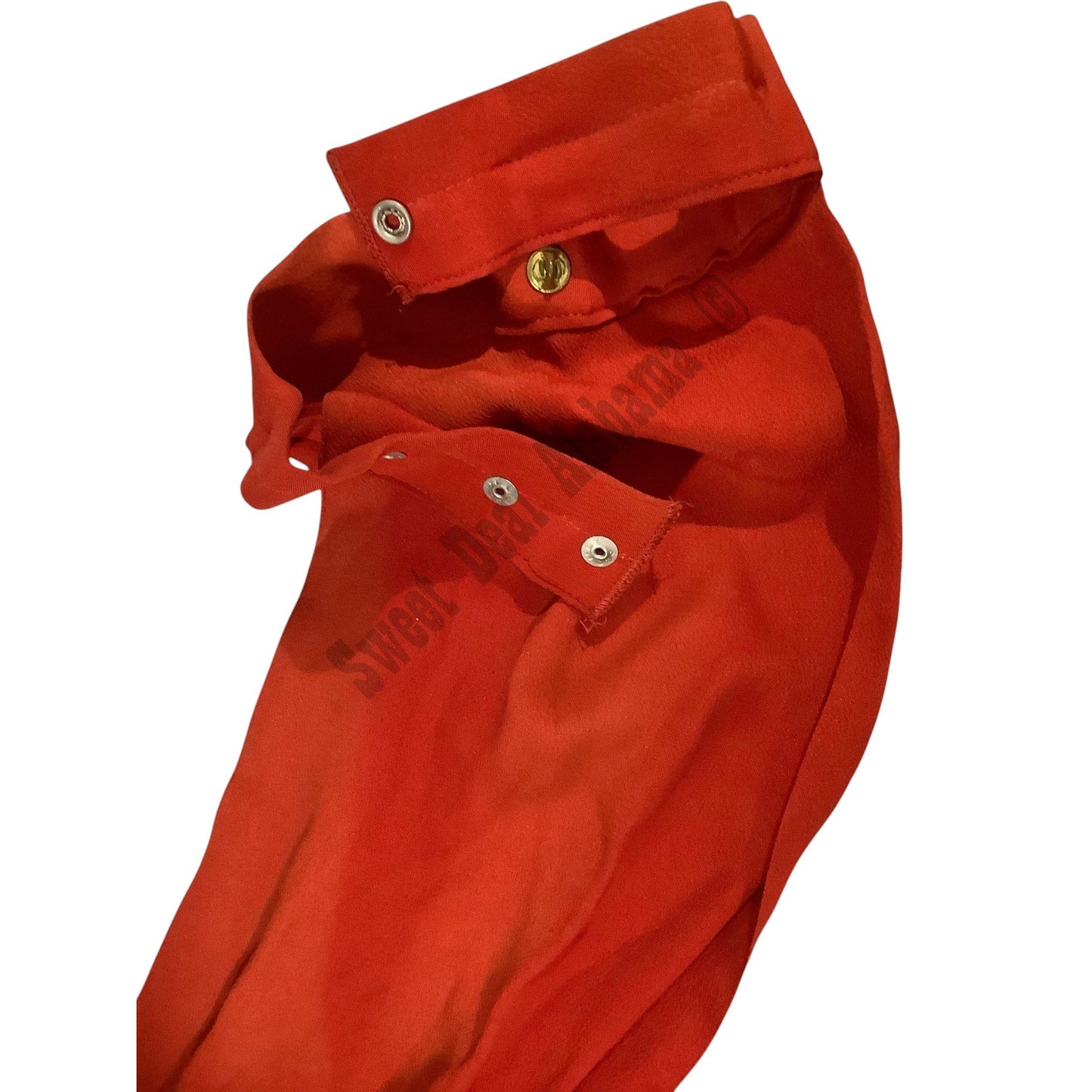 Scovill Vietnam Era Military Scarf, Red, 18.75"L x 7.5"W (18" Max Neck)