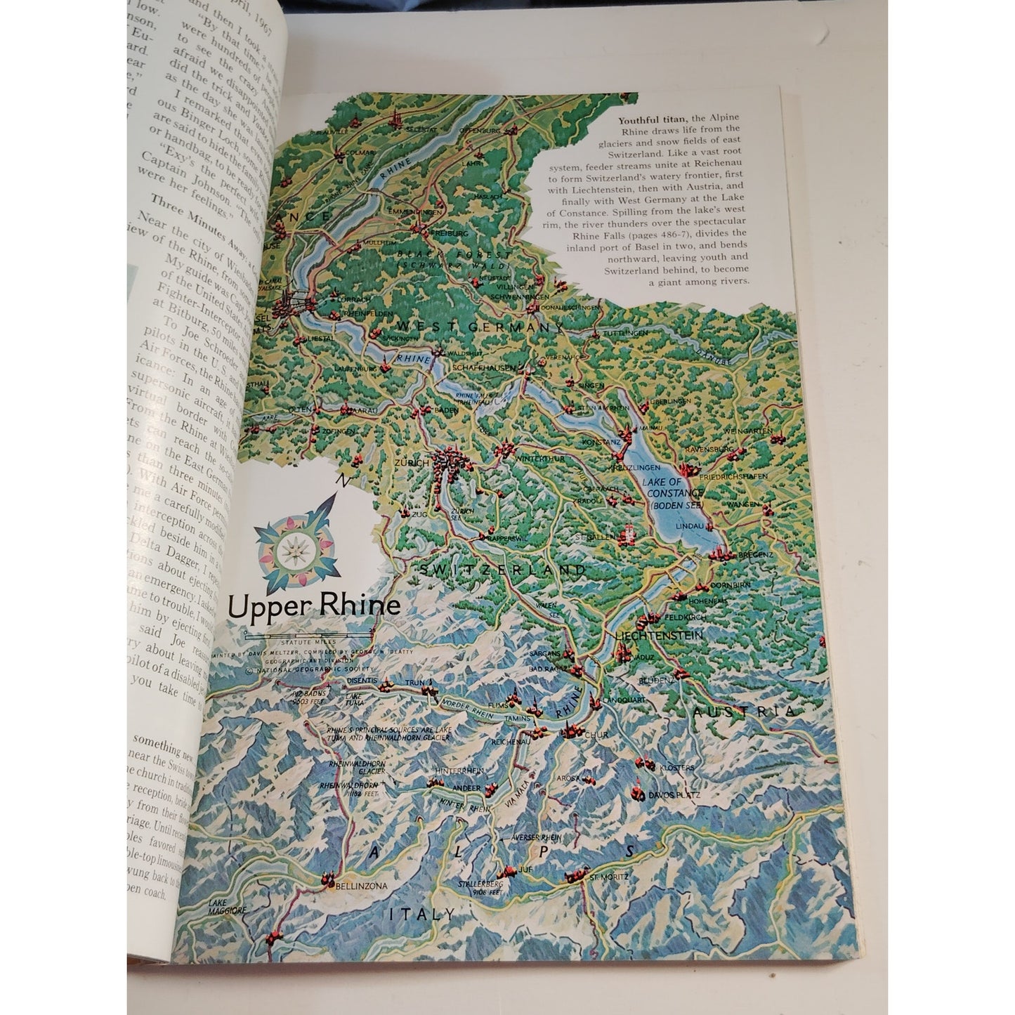 National Geographic Magazine – April 1967 | The Rhine, Galapagos & Athens