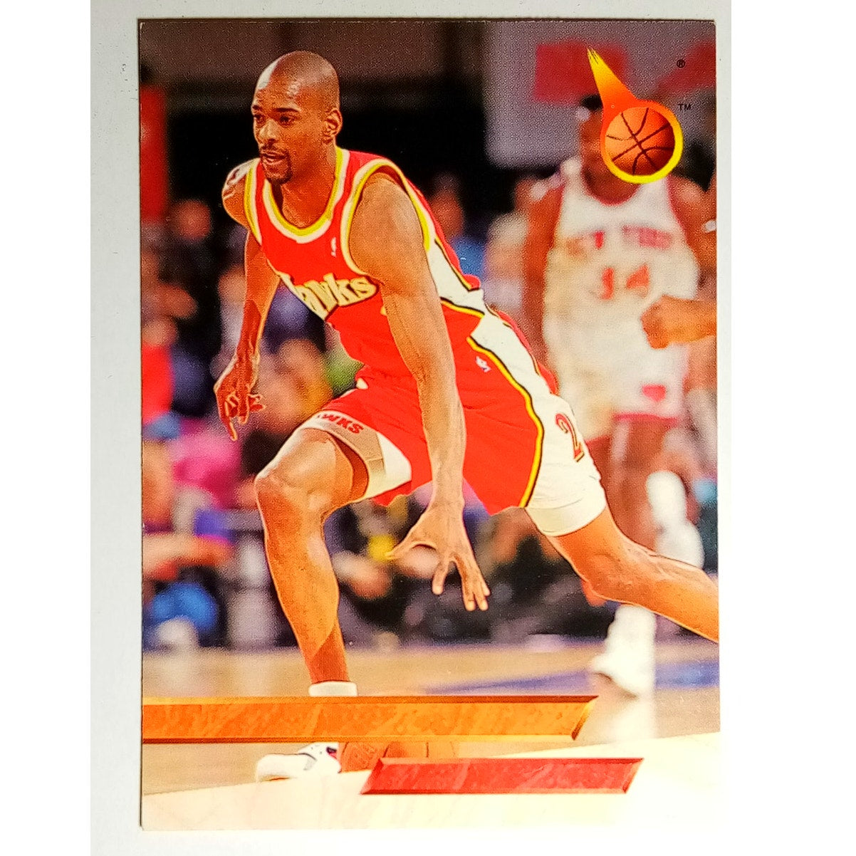 Stacey Augmon Fleer Ultra 93-94, No.1, Misprint, Gold Logo & Name Missing, NM
