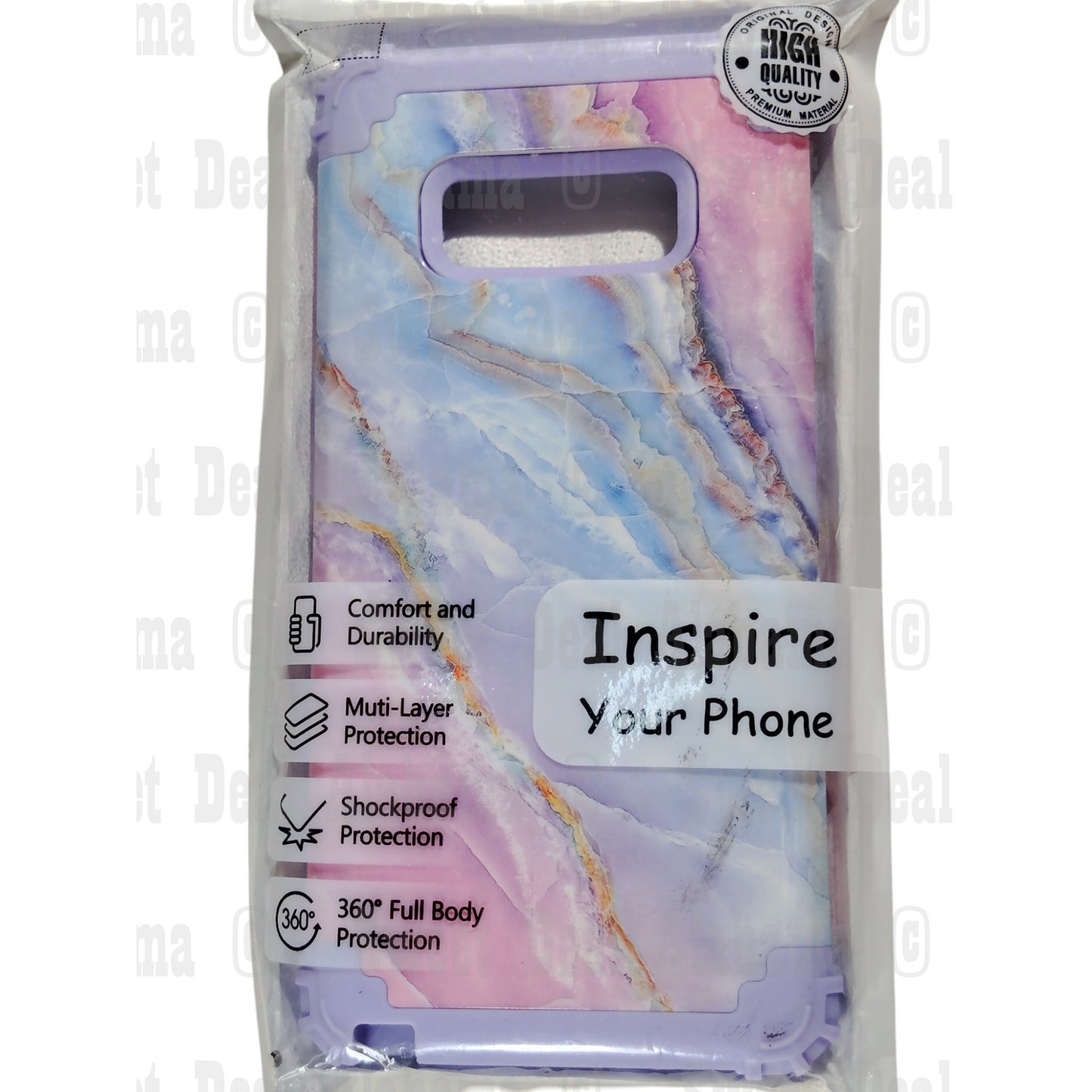Pixiu Cellphone Case For Samsung Galaxy Note 8 Phone, Marbled Graphic Colors