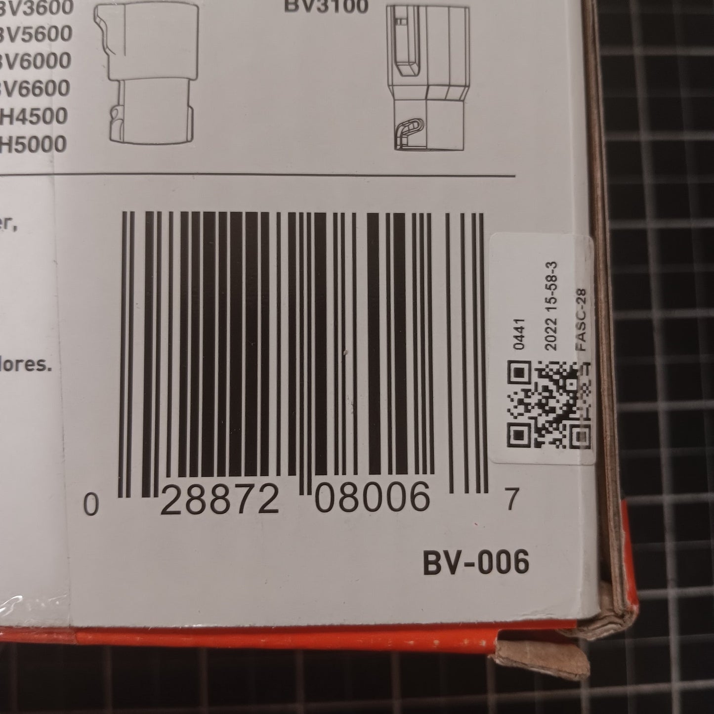 BLACK+DECKER Leaf Collection System BV‑006L 8 ft Hose, Universal Trash Can Cover