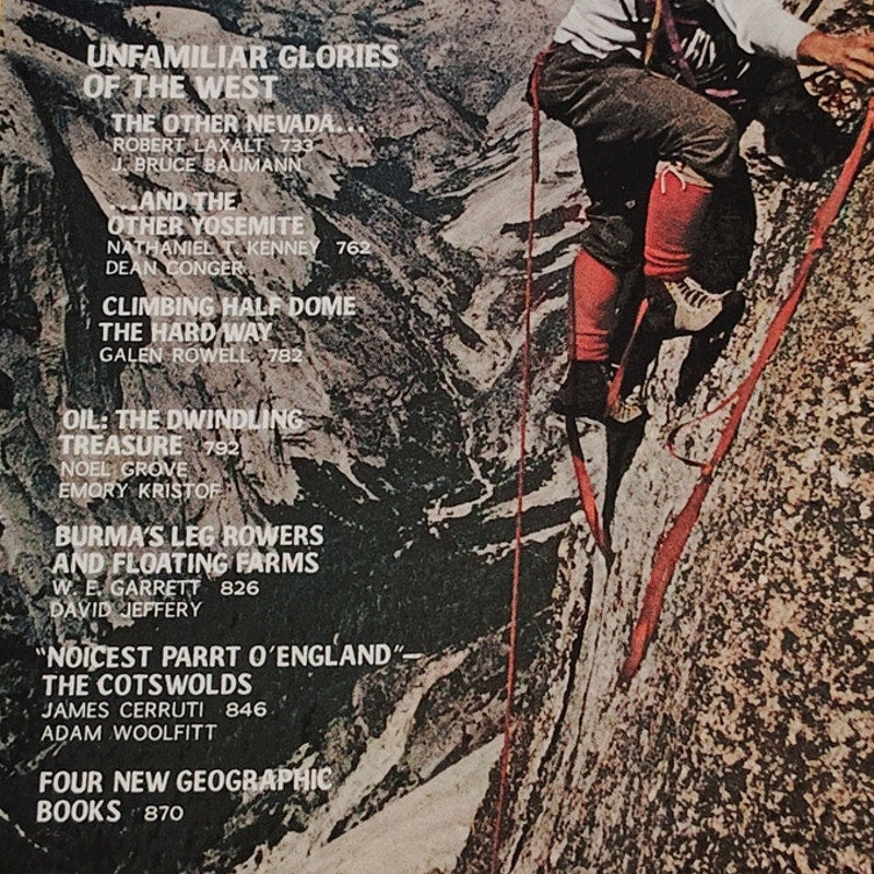 National Geographic Magazine – June 1974, Burma, Nevada, Yosemite