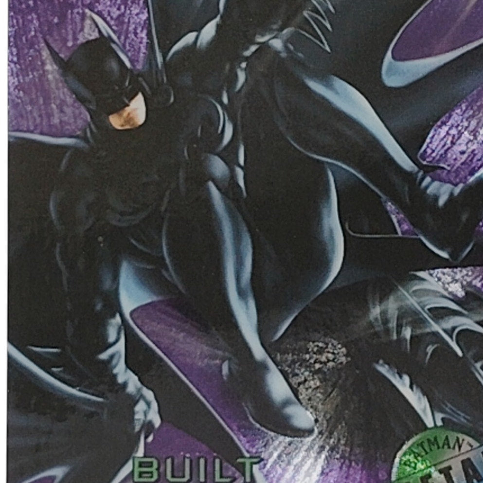 Sentinel 1995 Batman, Metal Batman Forever Collector’s Card #41 – DC Comics