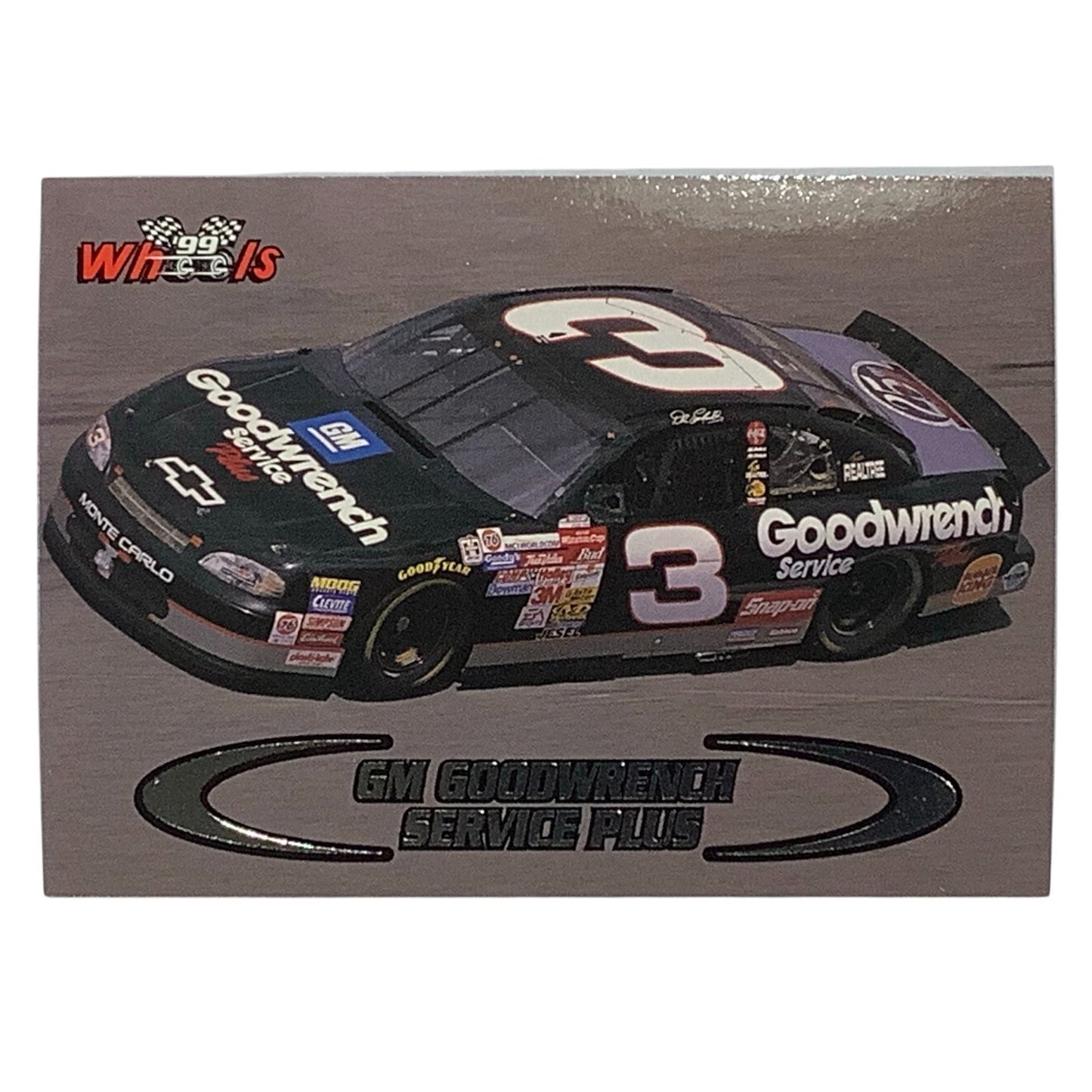 Dale Earnhardt Sr #3 Goodwrench Monte Carlo 1999 Wheels #55 NASCAR Winston Cup
