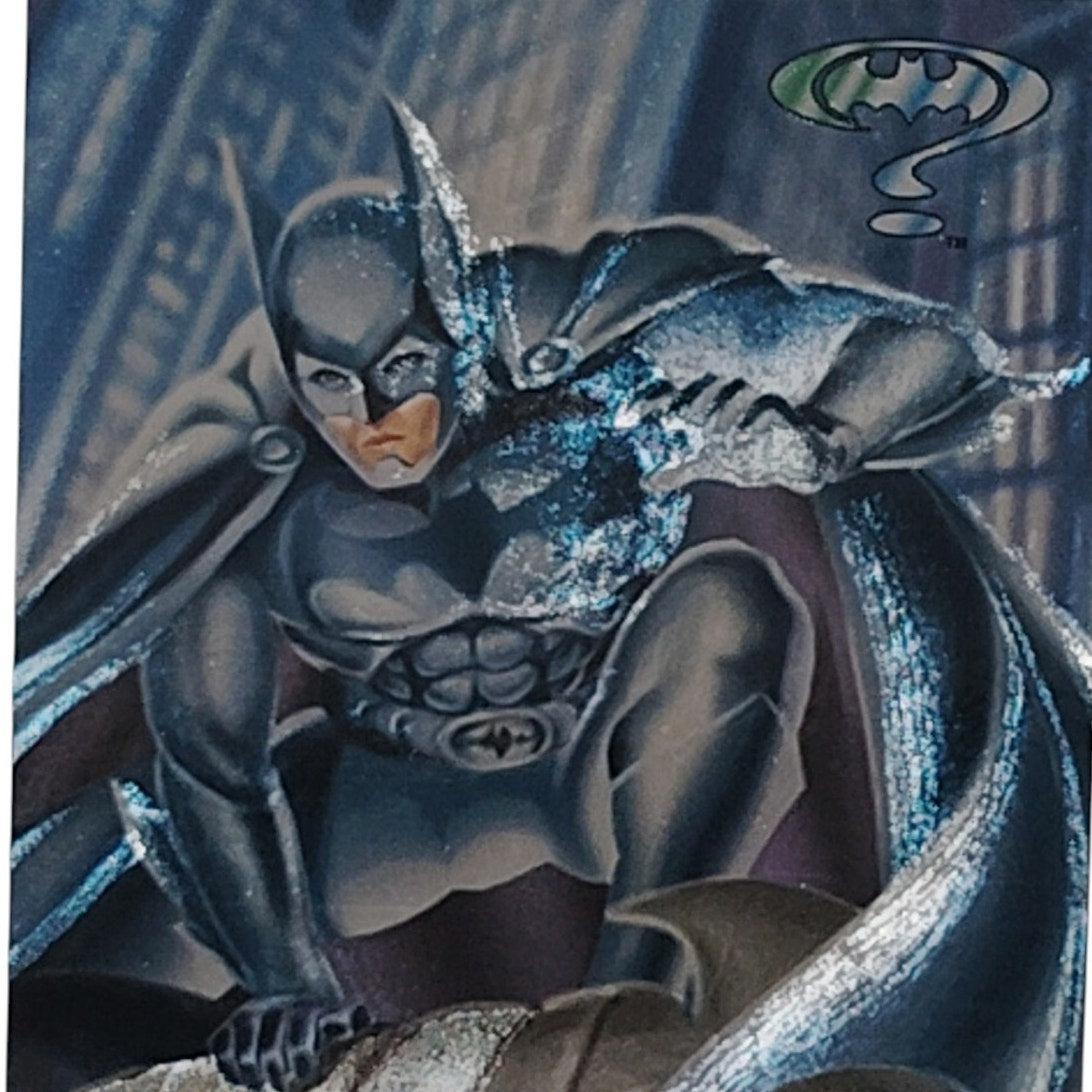 Sentinel 1995, Nightwatch, Metal Collector’s Card #38, Batman Forever, DC Comics
