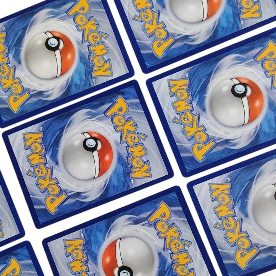 18 Random Pokémon Cards Pictured, Actual Photos Provided