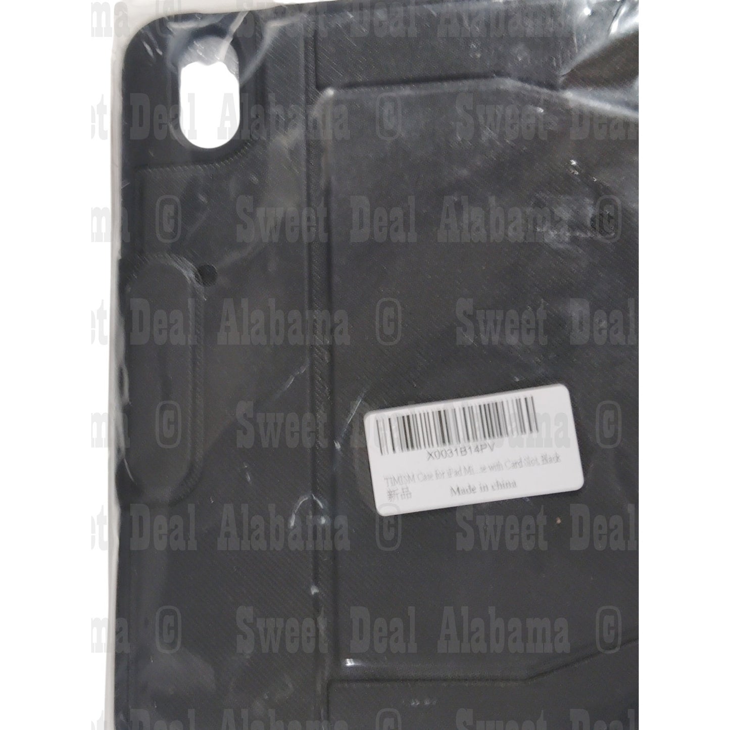 Timism Tablet Case For iPad Mini (2021 6th Generation), Black, w/ Card Slot