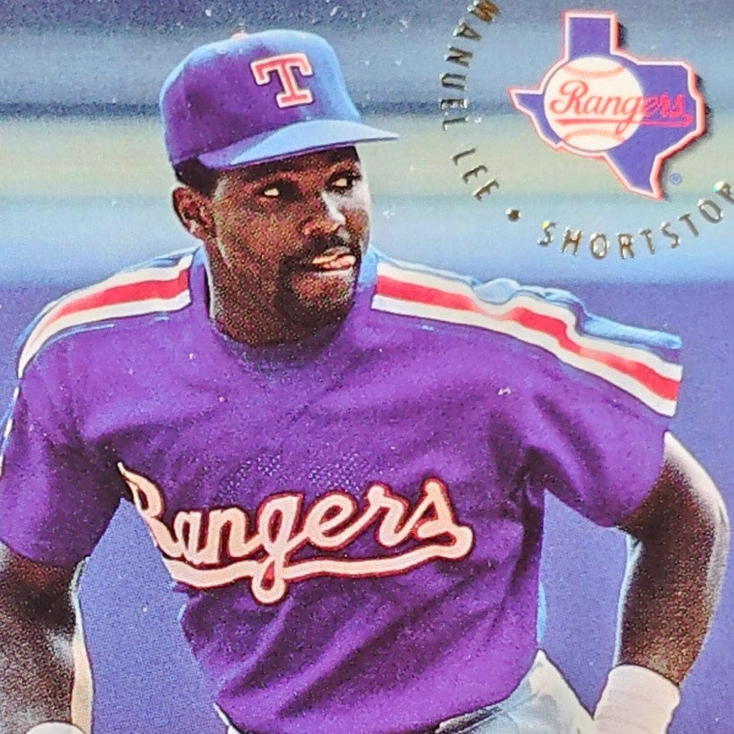 Manuel Lee, Texas Rangers, #310, 1994 Fleer Baseball Collector's Card