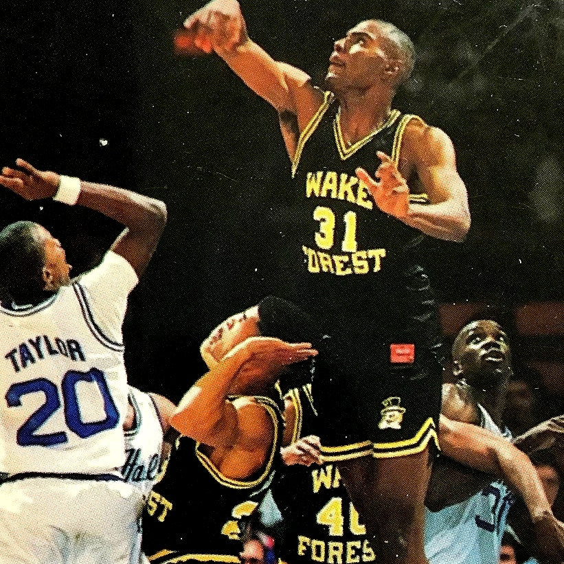 Anthony Tucker, Wake Forest (F), Classics 1992 Draft Picks Card 40, EXC