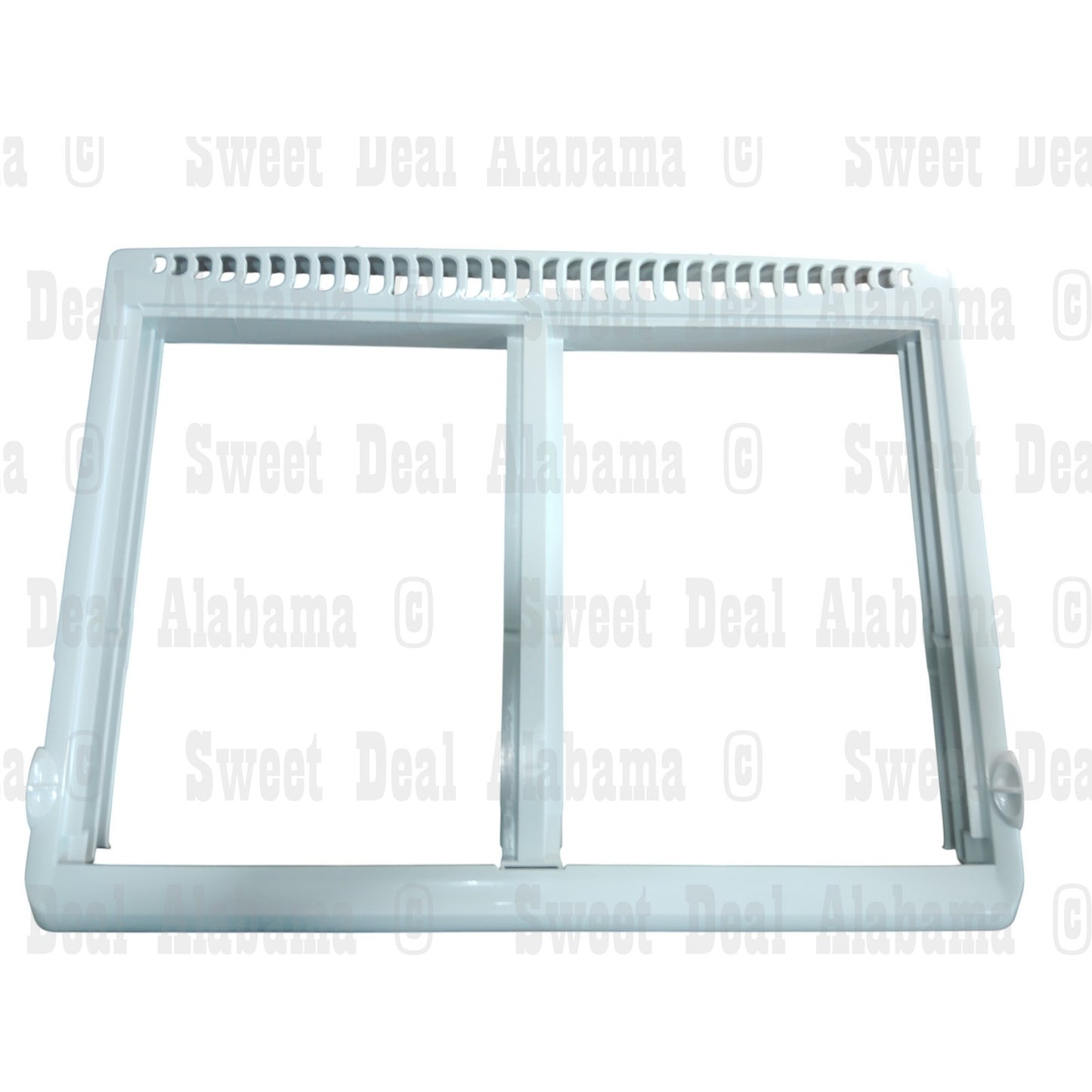 Crisper Pan Cover – Compatible w/ Frigidaire Fridge Drawer, Glass Shelf Frame