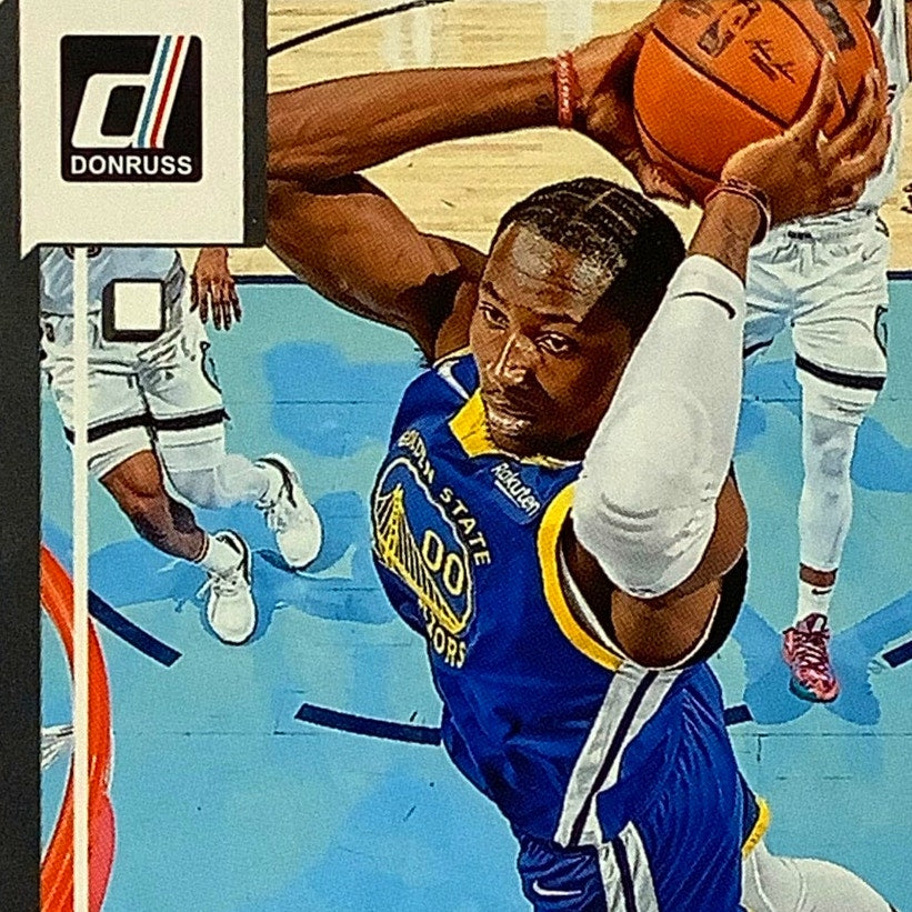 Jonathan Kuminga, Golden State Warriors, Card #179, 2022-23 NBA Panini-Donruss