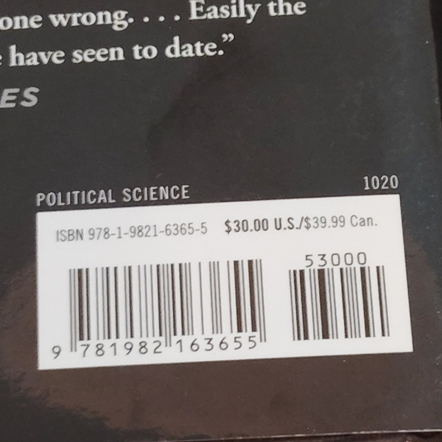 A Republic Under Assault 2020 1st Threshold Edition Hardcover LN Judicial Watch
