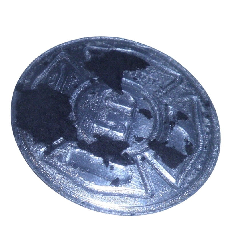 Metallic Fire Department Recessed Emblem, 2" Display Emblem