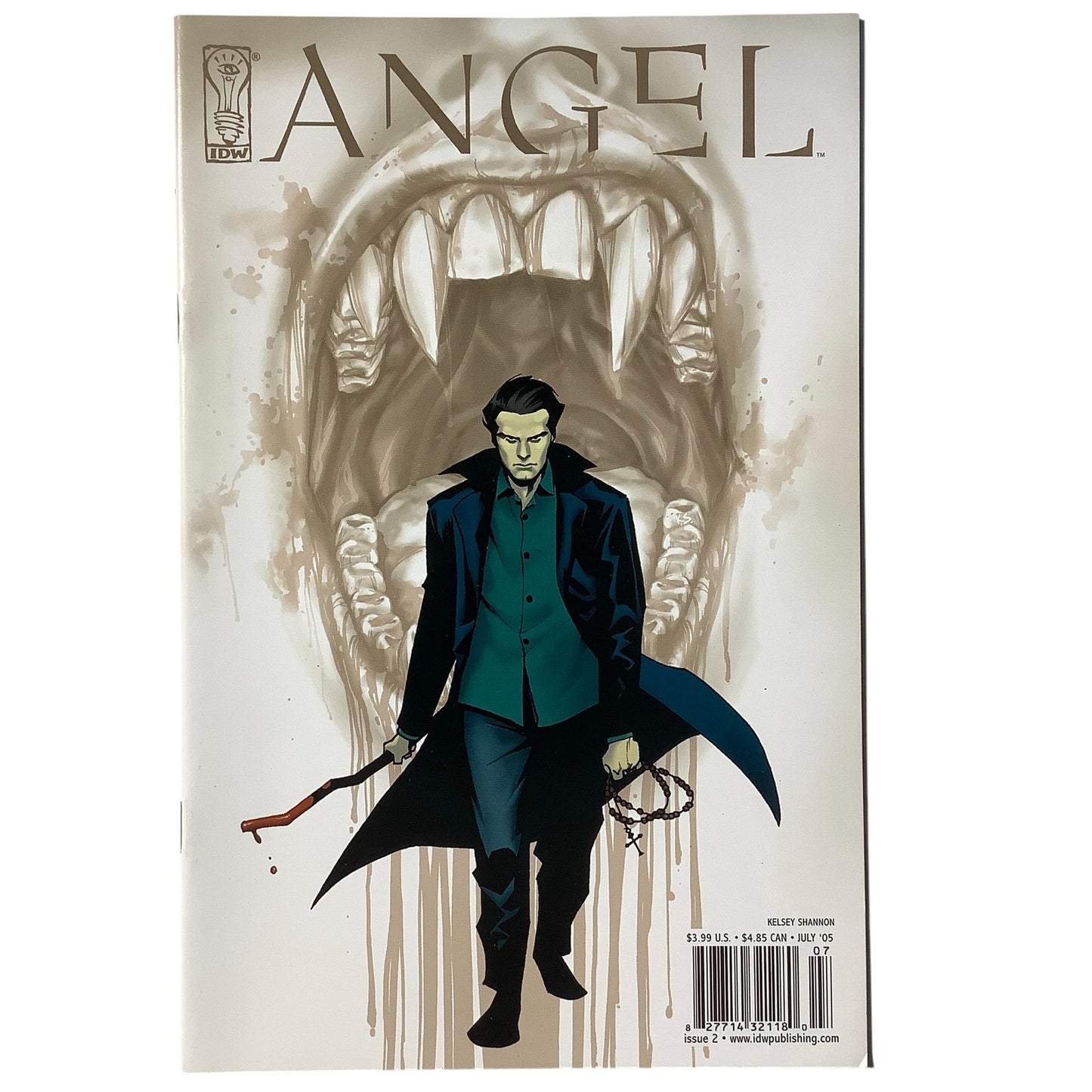 IDW Comics, Angel The Curse #2, July 2005, NM 9.4