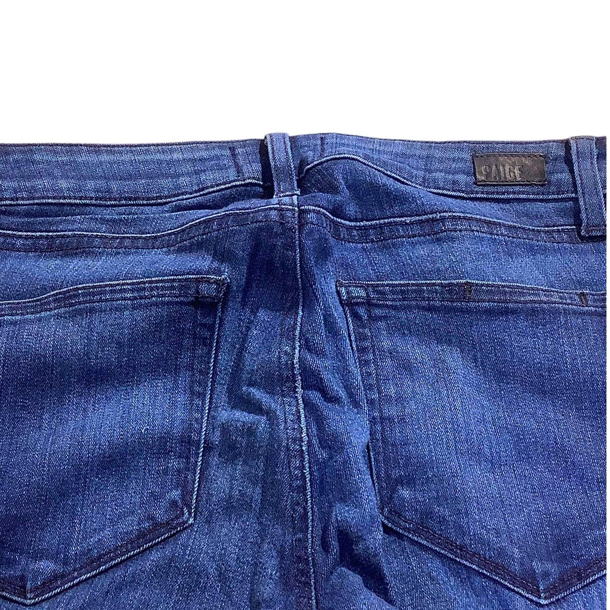Paige Women's Denim Blue Stretch Skinny Verdugo Jeans, 27 x 29, LN